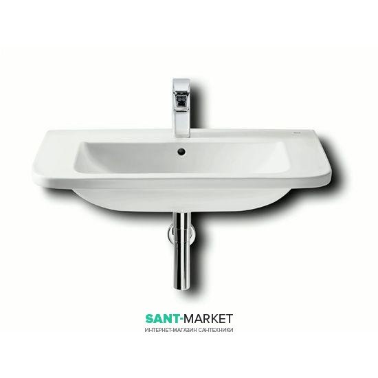Раковина для ванної підвісна / накладна Roca Cala 65х45 см з отвором для змішувача кераміка біла A327425000
