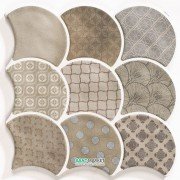 Плитка Realonda Scale Boho Taupe 30.7х30.7