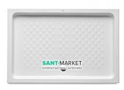 Душовий піддон Roca Italia прямокутний 100х80 см кераміка білий A37477C001