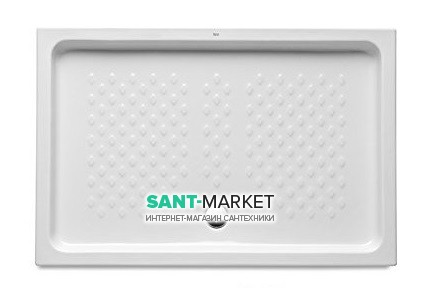 Душевой поддон Roca Italia прямоугольный 120х80 см керамика белый A37477A001