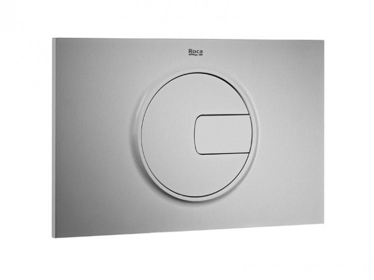 Кнопка смыва для унитаза Roca PL4 двойной смыв пластик хром матовый A890098002