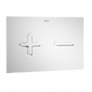 Кнопка смыва для унитаза Roca PL6 двойной смыв пластик белый A890085000