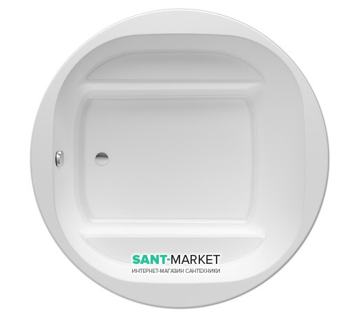 Ванна акриловая встраиваемая Roca Waikiki N 160х160 с ножками белая A248345000