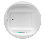 Ванна акриловая встраиваемая Roca Waikiki N 160х160 с ножками белая A248345000