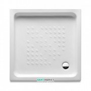 Душевой поддон Roca Italia квадратный 90х90 см керамика белый A374771001