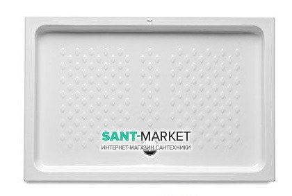 Душовий піддон Roca Italia прямокутний 120х70 см кераміка білий A37477B001