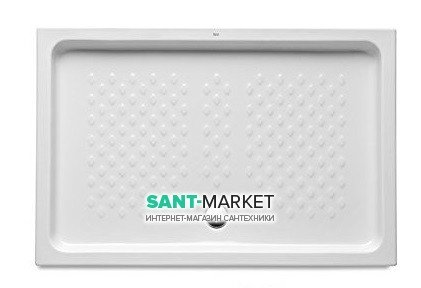 Душевой поддон Roca Italia прямоугольный 120х80 см керамика белый A37477A001