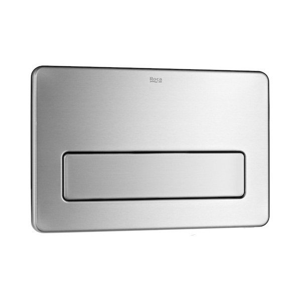 Кнопка змиву для унітазу Roca PL3 антівандал змив start / stop нержавіюча сталь A890097104
