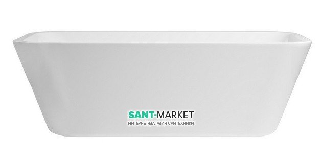 Ванна акриловая отдельностоящая Roca Divine 180х80 с панелью и сифоном click-clack белая A24T274000