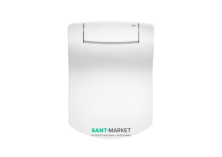 Крышка-биде для унитаза Roca Multiclean 2.2 Square Premium дюропласт белый A804007001
