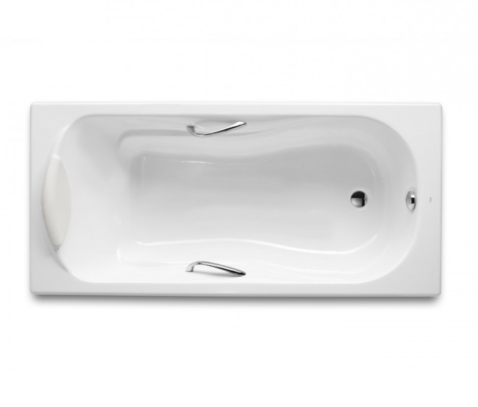 Ванна чавунна Roca Haiti 140х75 см 145 л з покриттям білий A233170001