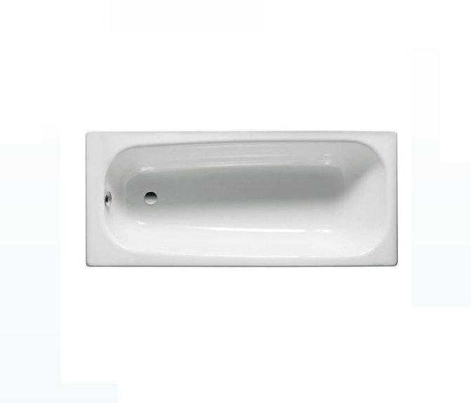 Ванна сталева Roca Contesa 170x70 см товщина 2,4 мм 185 л білий A2358K0000