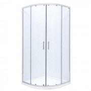 Душевая кабина Roca Town Rondo 90х90 профиль алюминий хром прозрачное стекло AMP150901M