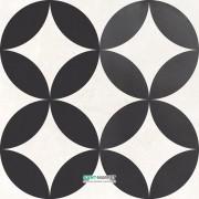 Плитка Azulindus y Marti Dorian Circle Antracita 25х25
