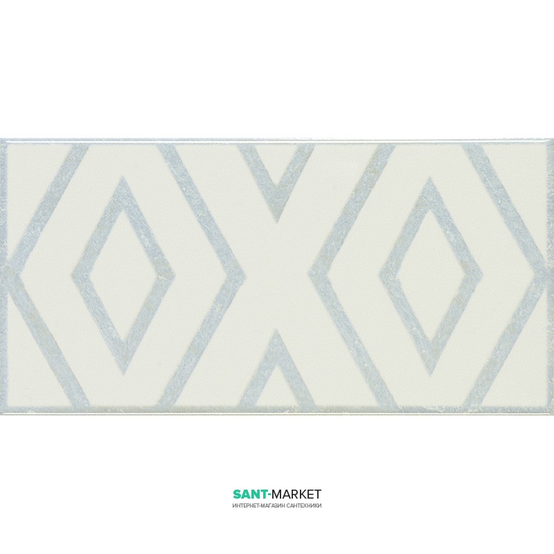 Плитка Ribesalbes Signature White Dec 10х20