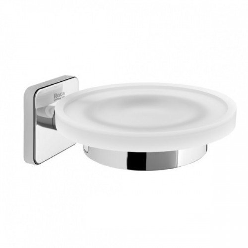 Мильниця для ванною Roca Victoria настінна скло / метал A816683001