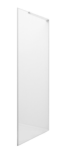 Стінка бічна для душового куточка Roca Metropolis 90x195 см профіль алюміній хром прозоре скло AMP3509012M