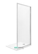 Стенка боковая для душевого уголка Roca Town 70x195 см профиль алюминий хром прозрачное стекло AMP2007012M