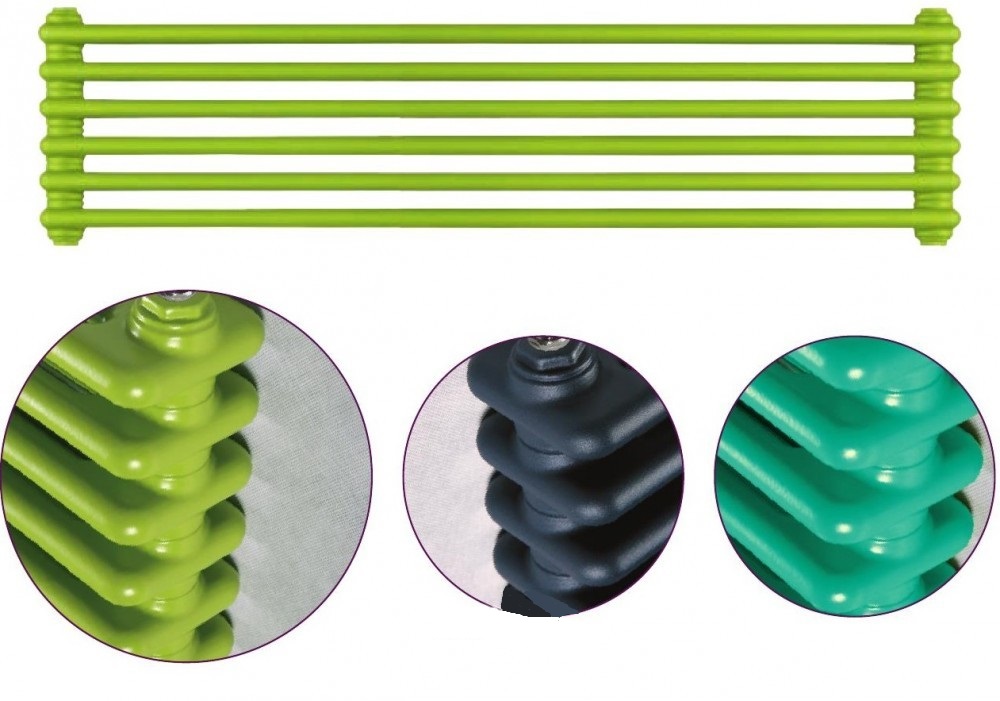 Радіатор опалення Instal Projekt Tubus 3 30,3х200 см трубчастий 6 секцій сталь палітра IP на вибір TUB3-200 / 06