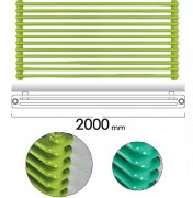 Радиатор отопления Instal Projekt Tubus 3 44х200 см трубчатый 9 секций сталь палитра IP на выбор TUB3-200/09