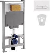 Система инсталляции для подвесных унитазов Volle Master 4в1 белая клавиша 141919