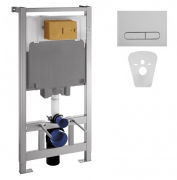 Система инсталляции для подвесных унитазов Volle Master 4в1 хромированная клавиша 141515