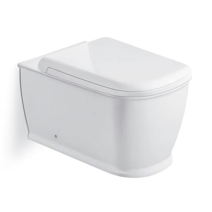 Унітаз підвісний Volle Puerta Rim 58.5х38 см кераміка білий 13-16-077