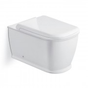 Унитаз подвесной Volle Puerta Rim 58.5х38 см керамика белый 13-16-077