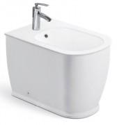 Біде підлогове Volle Puerta 58.5х38 см з отвором під змішувач кераміка колір білий 13-16-078