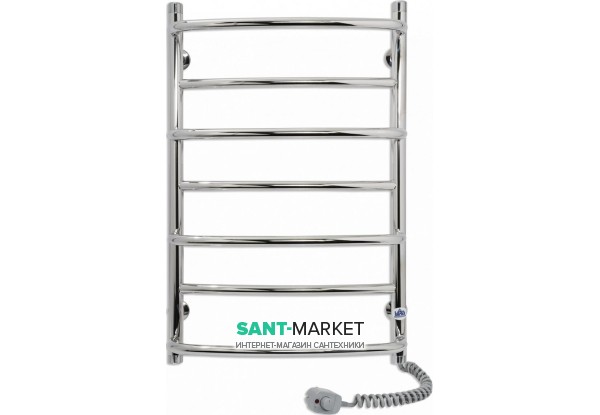 Електричний полотенцесушитель Laris Євромікс П7 Е 400x700 мм правий 73207184