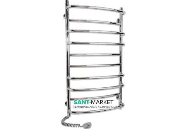 Электрический полотенцесушитель Laris Евромикс П10 Э 500х900 мм левый 73207100