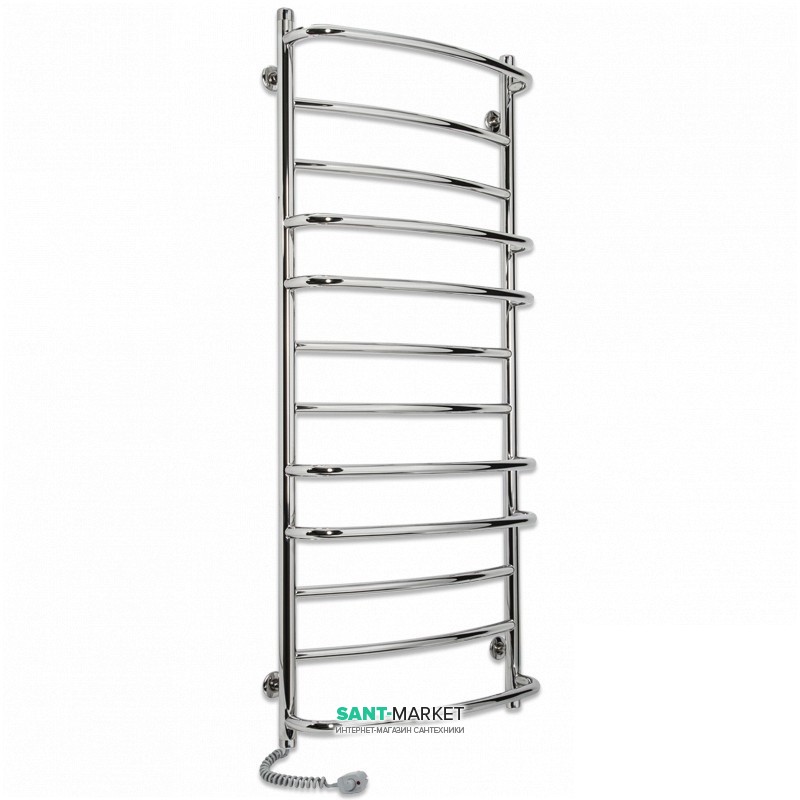 Электрический полотенцесушитель Laris Евромикс П12 Э 500х1200 мм левый 73207219