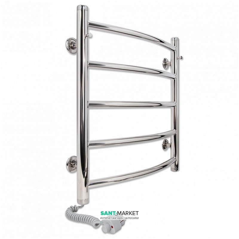 Электрический полотенцесушитель Laris Классик П5 Э 450x500 мм левый 73207046