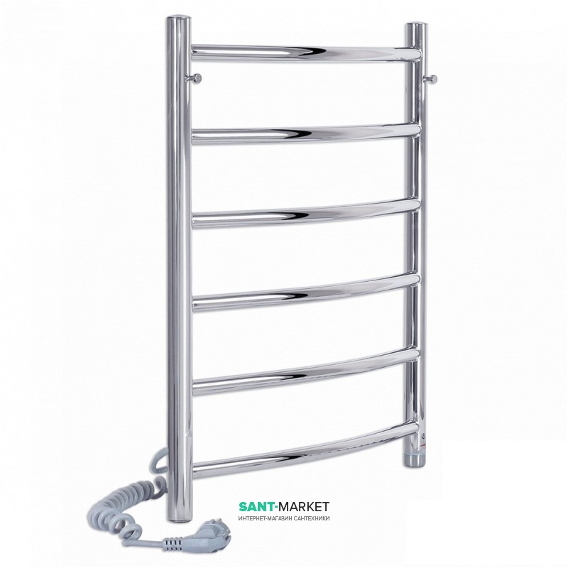 Электрический полотенцесушитель Laris Классик П6 Э 450x600 мм левый 73207048