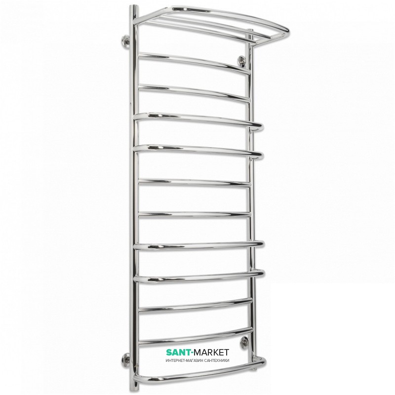 Водяной полотенцесушитель Laris Евромикс П12 500x1200 мм с полкой 71207663