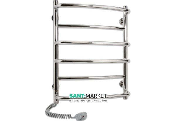 Электрический полотенцесушитель Laris Евромикс П6 Э 450x600 мм левый 73207094