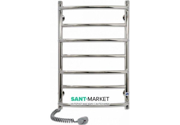 Электрический полотенцесушитель Laris Евромикс П7 Э 400x700 мм левый 73207183