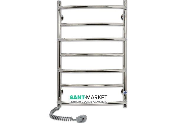 Електричний полотенцесушитель Laris Євромікс П7 Е 450х700 мм лівий 73207096