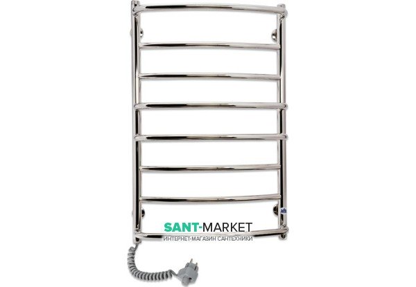 Электрический полотенцесушитель Laris Евромикс П8 Э 500х800 мм левый 73207098