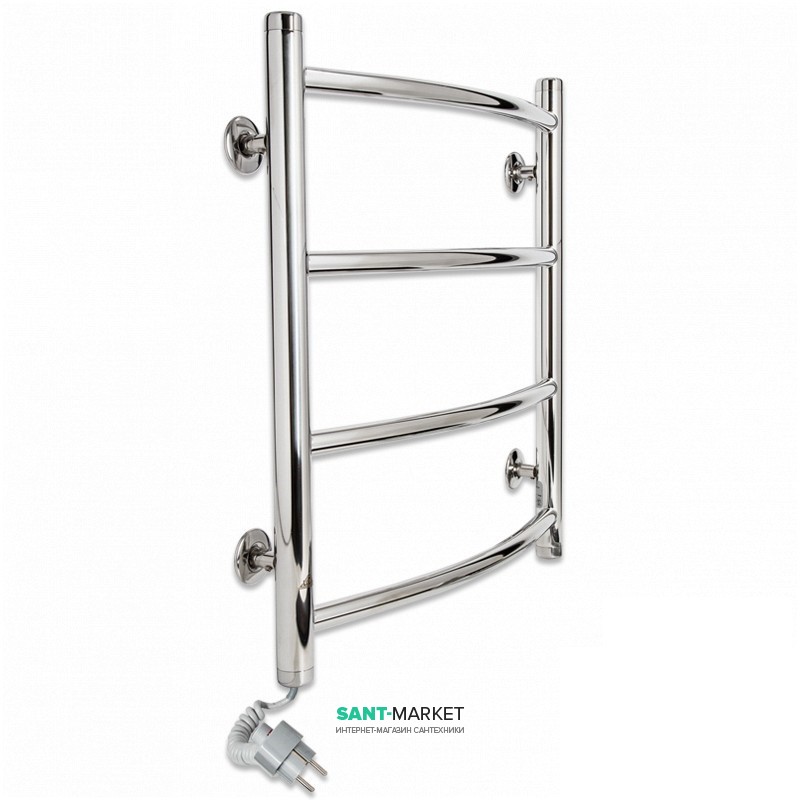 Электрический полотенцесушитель Laris Классик П4 Э 450x500 мм левый 73207044