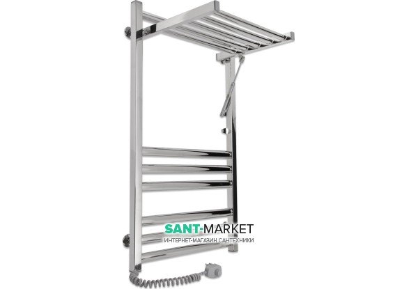 Електричний полотенцесушитель Laris Сіріус П12 Е 500х900 мм лівий 71207682