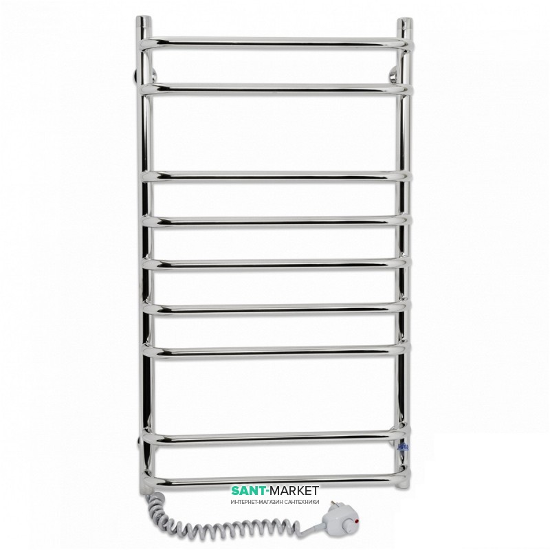 Электрический полотенцесушитель Laris Стандарт П9 Э 500x900 мм левый 73207090