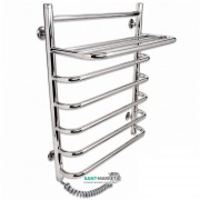 Електричний полотенцесушитель Laris Стандарт П7 Е 500x660 мм лівий 73207177