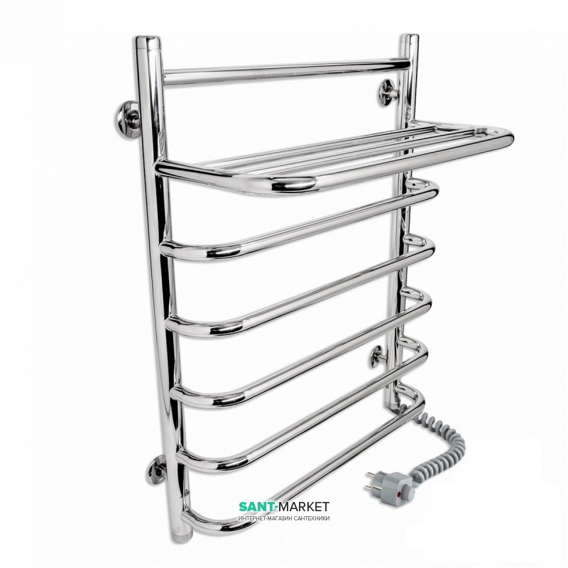 Электрический полотенцесушитель Laris Стандарт П7 Э 500x660 мм правый 73207178