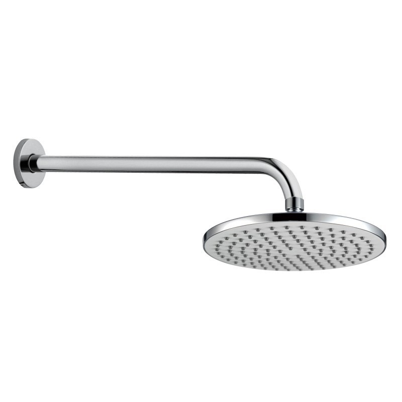 Лейка для верхнього душа Volle Benita з власником латунь / пластик хром 15178100