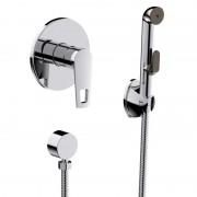 Змішувач для душу одноважільний Volle Benita з гігієнічним душем 15175200