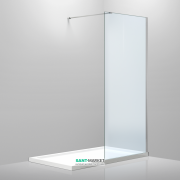 Стенка боковая для душевого уголка Volle Walk-In 100х200 см прозрачное стекло 18-08-100H