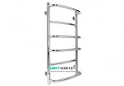 Водяной полотенцесушитель Laris Еврофлеш П6 400x800 мм хром 74100014