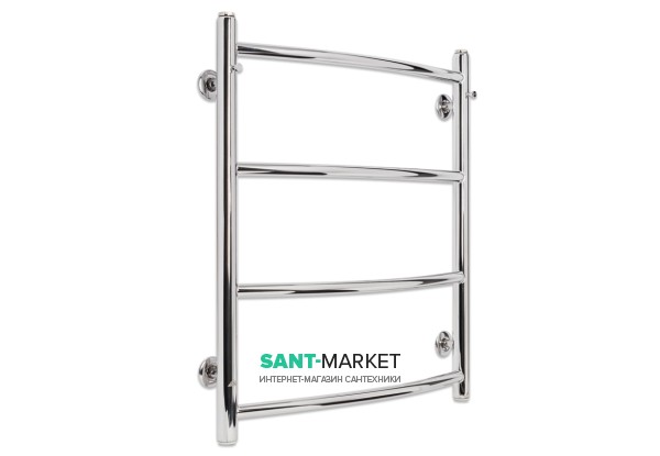 Водяний полотенцесушитель Laris Флеш П4 500х600 мм хром 74100003