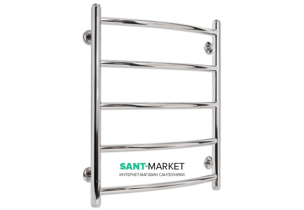 Водяной полотенцесушитель Laris Флеш П5 500х600 мм хром 74100007
